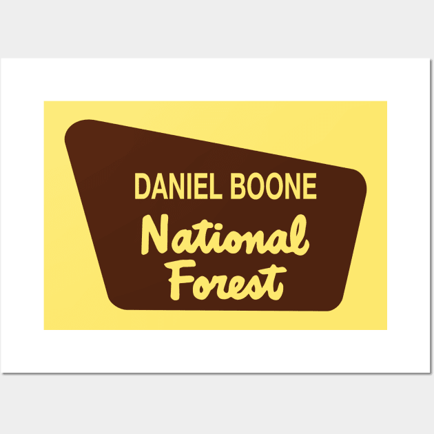 Daniel Boone National Forest Wall Art by nylebuss